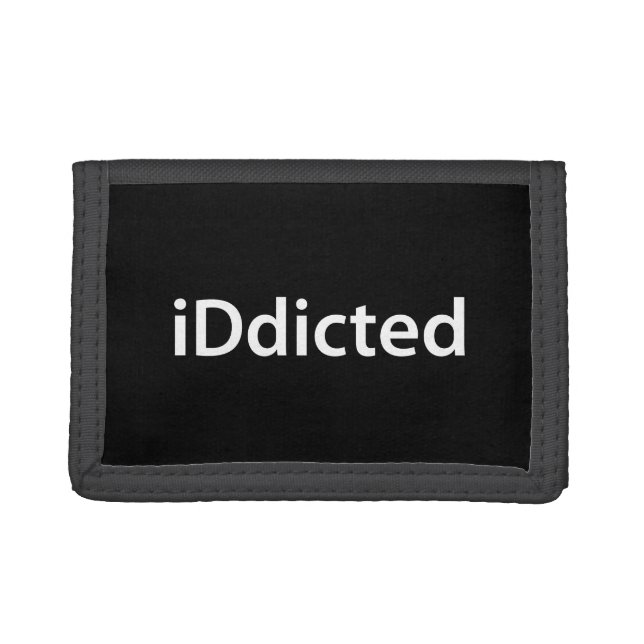 iDdicted Tri-fold Wallet (Front)