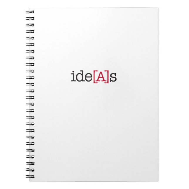 ide[A]s Notebook (Front)