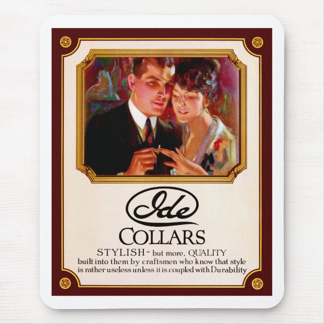 Ide Collars Mouse Pad (Front)