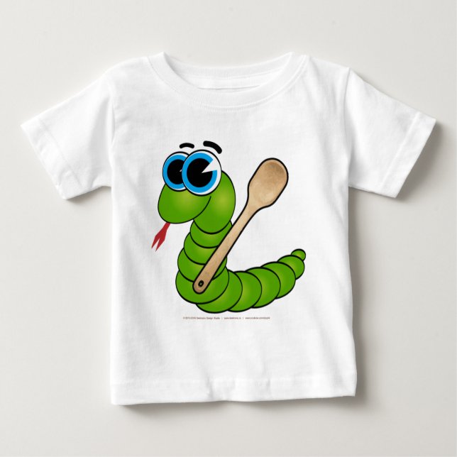 Ide Zmija Video - Running Snake Baby T-Shirt (Front)