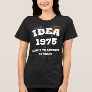 IDEA 50th Anniversary Tri-Blend Shirt