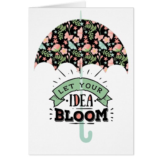 Idea Bloom Umbrella Cards (Front)
