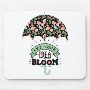 Idea Bloom Umbrella Mouse Pad