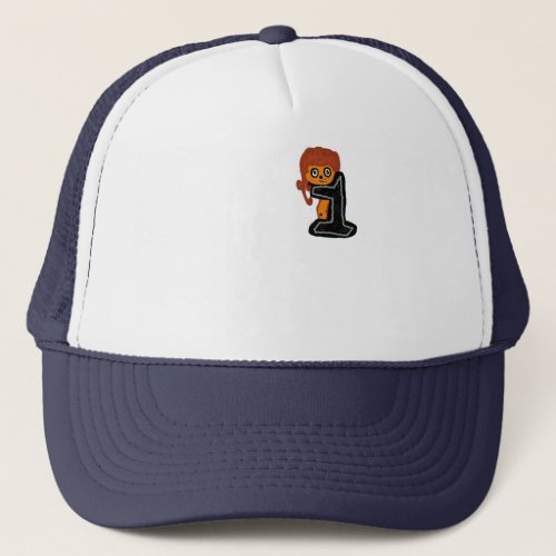 idea Drawing N1 characters digital art T_Shirt Trucker Hat