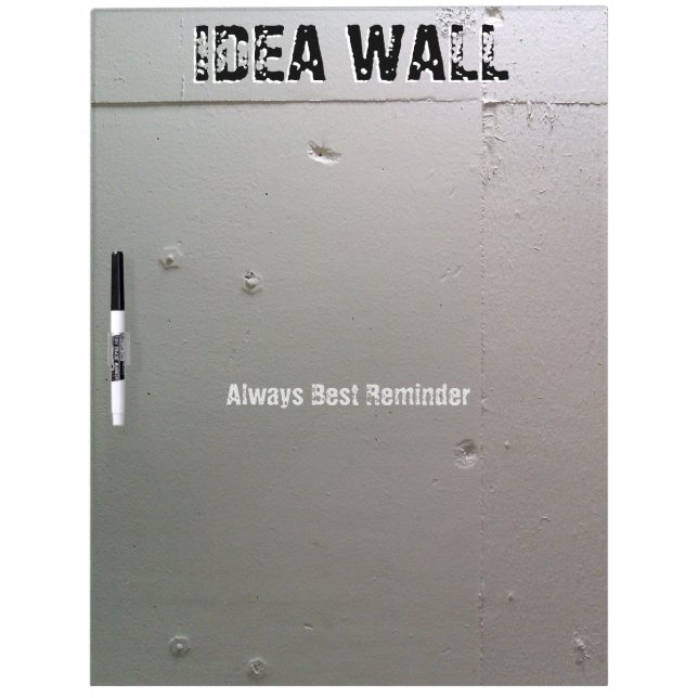 IDEA WALL DRY ERASE BOARD (Front)