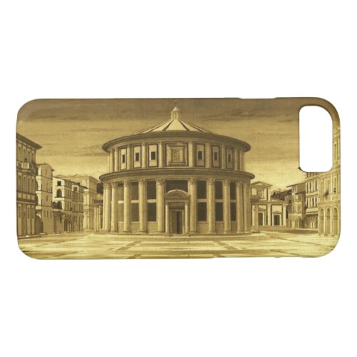 IDEAL CITY Renaissance Architect Gold Yellow iPhone 87 Case