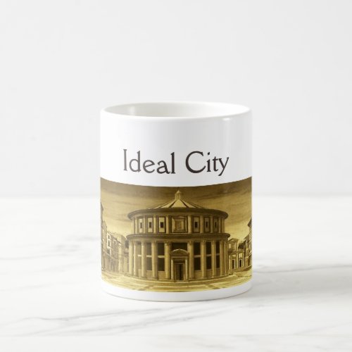 IDEAL CITYRENAISSANCE ARCHITECTUREARCHITECT GOLD COFFEE MUG