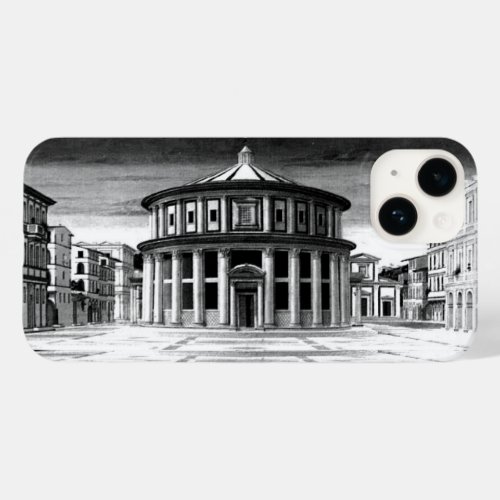 IDEAL CITY Renaissance Architecture Black White Case_Mate iPhone 14 Case