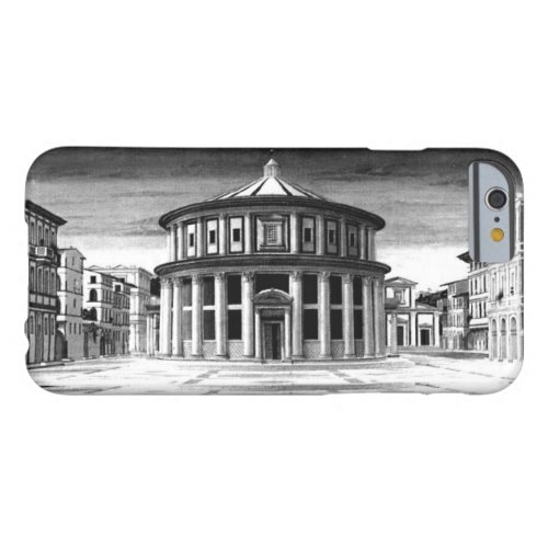 IDEAL CITY Renaissance Architecture Black White Barely There iPhone 6 Case