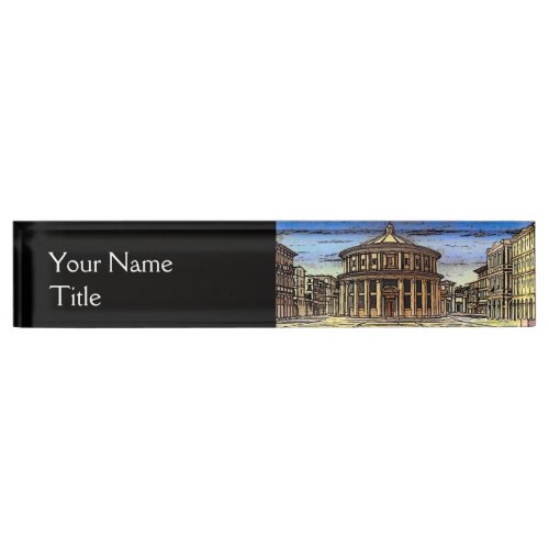 IDEAL CITYRenaissance Architecture Name Plate