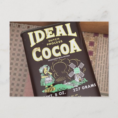 Ideal Dutch Process Cocoa Postcard