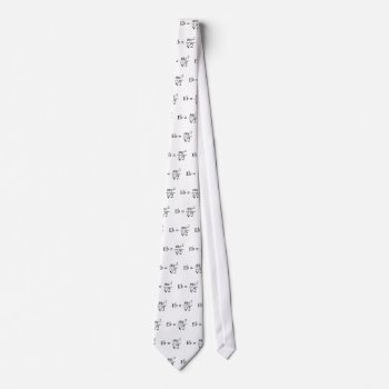 Ideal For The Music And Science Geek! Neck Tie by rockum at Zazzle