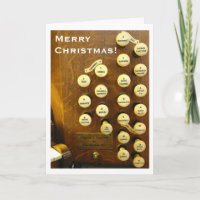 Ideal organ Christmas card