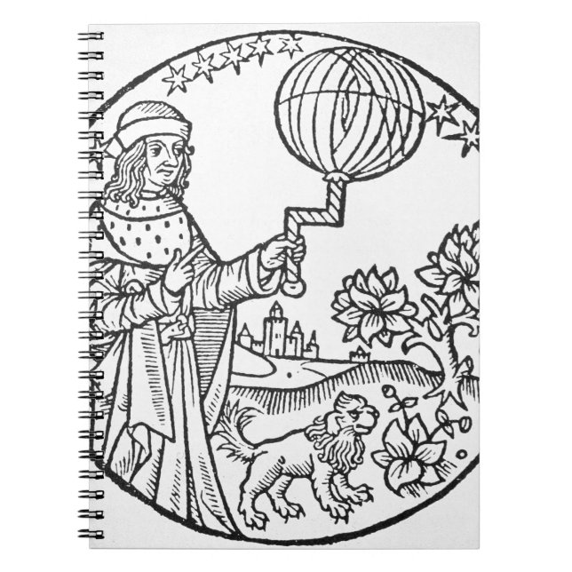 Ideal Portrait of Aristotle (384-322 BC), copy of Notebook (Front)