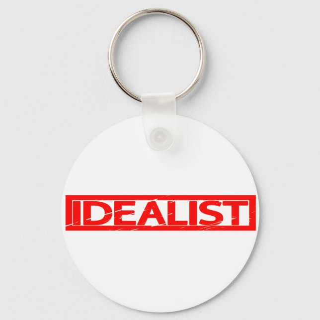 Idealist Stamp Keychain (Front)