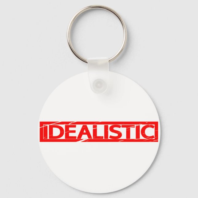 Idealistic Stamp Keychain (Front)