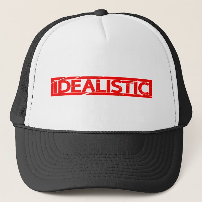 Idealistic Stamp Trucker Hat (Front)