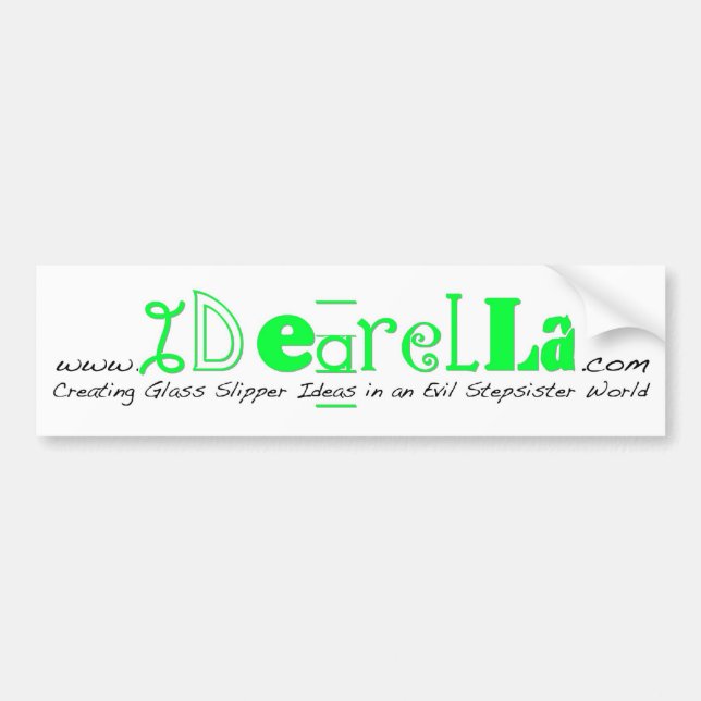 Idearella Bumper Sticker (Front)