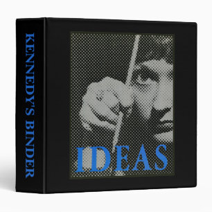 Ideas - 1981 promo graphic 3 ring binder