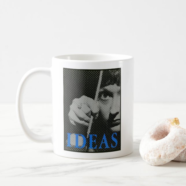 Ideas - 1981 promo graphic coffee mug (With Donut)