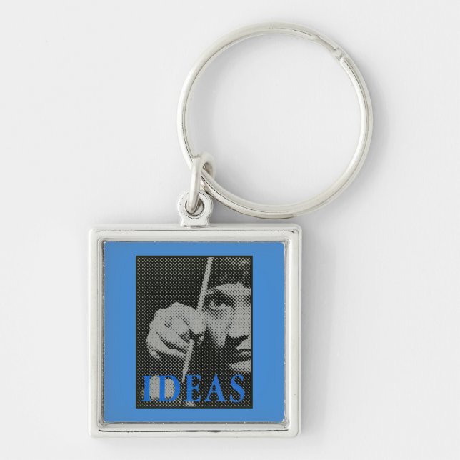 Ideas - 1981 promo graphic keychain (Front)