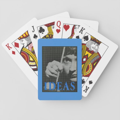 Ideas _ 1981 promo graphic poker cards