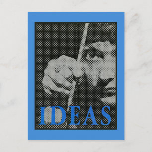 Ideas - 1981 promo graphic postcard