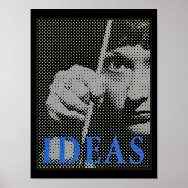 Ideas - 1981 promo graphic poster (Front)