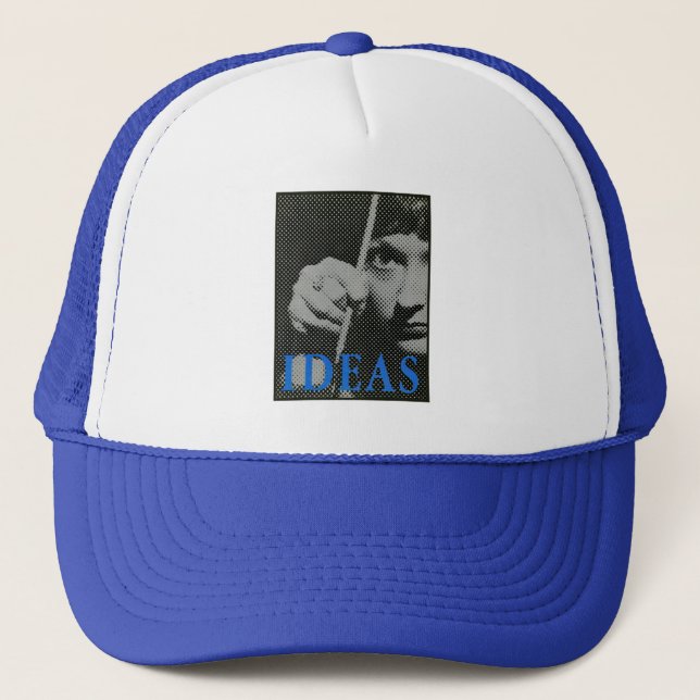 Ideas - 1981 promo graphic trucker hat (Front)
