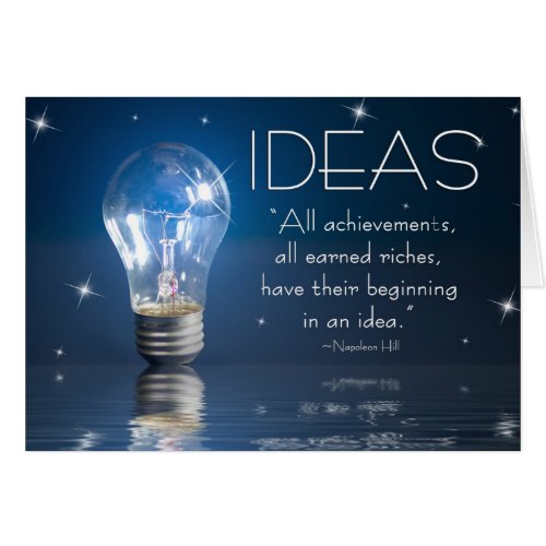 Ideas Card