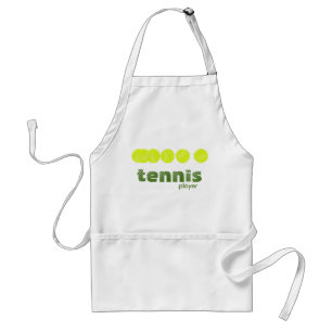 ideas for a tennis player adult apron