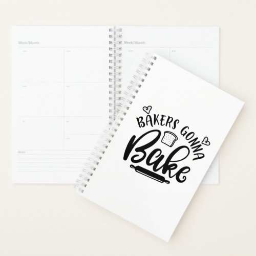 Ideas For Bakers Planner