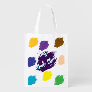 Ideas Made Clear Reusable Grocery Bag