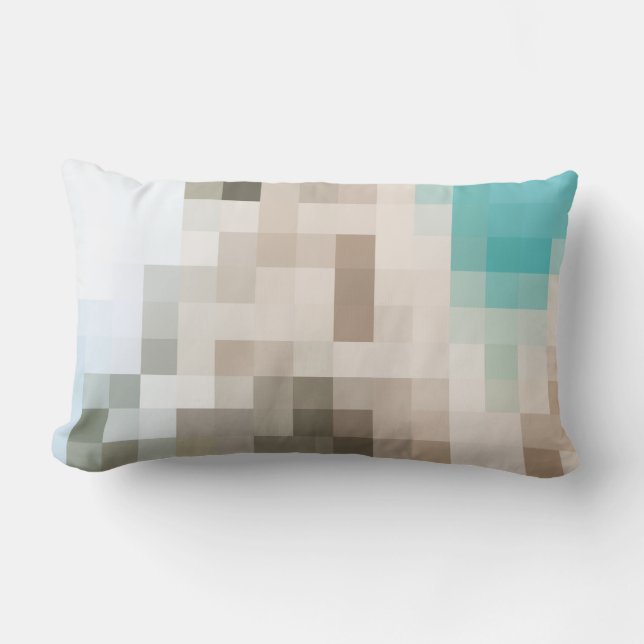 Idée cadeau - Coussin long Pixel Art Lumbar Pillow (Front)
