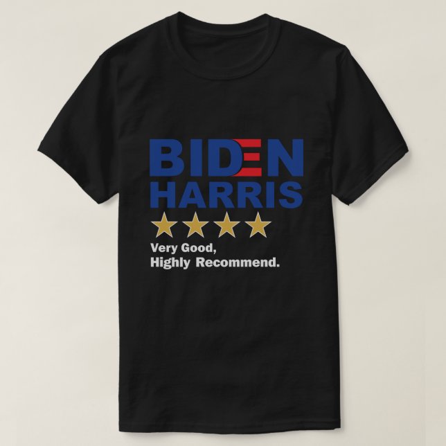 iden Harris 2020 Very Good Highly Recommend T-Shirt (Design Front)