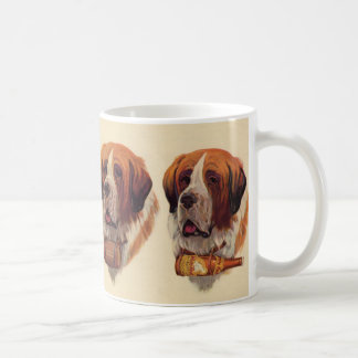 identical twin St. Bernard dogs Coffee Mug