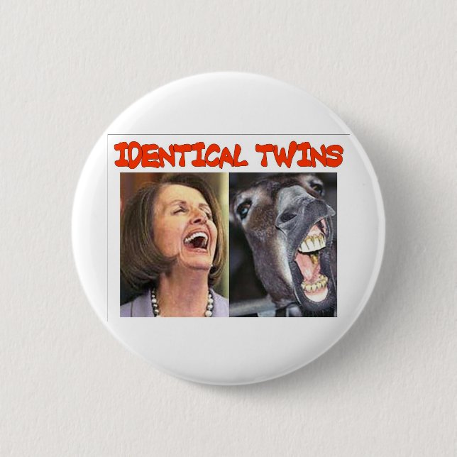 IDENTICAL TWINS BUTTON (Front)