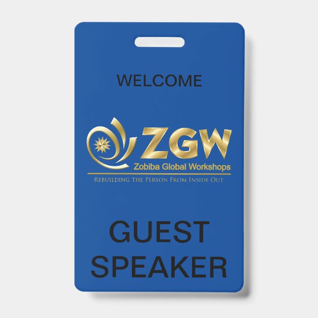 Identification Badge (Front)