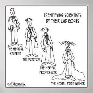 Identification Guide To Scientists Poster