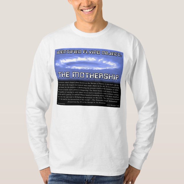 Identified Flying Object: THE MOTHERSHIP T-Shirt (Front)