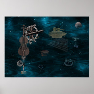 Identified Flying Violins Poster