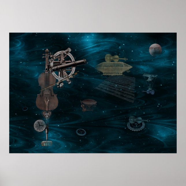 Identified Flying Violins Poster (Front)