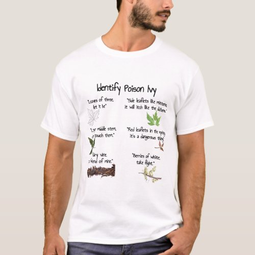 Identify Poison Ivy Plant _ Hiking Safety _ T_Shirt