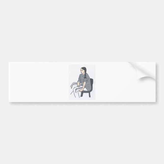 Identity Crisis Bumper Sticker (Front)