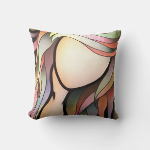 Identity in Pastels Throw Pillow