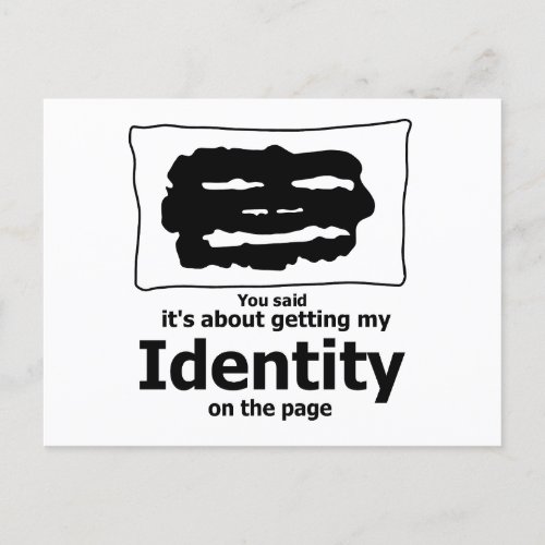 Identity on the page Sokka Postcard