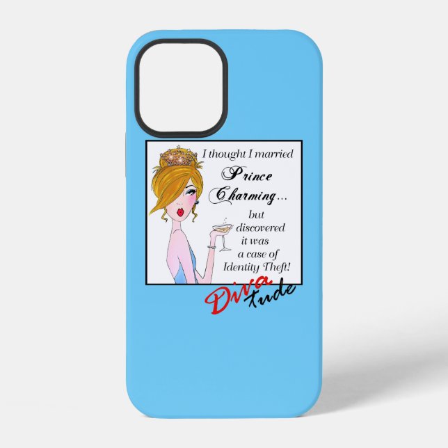 “Identity Theft Diva” Iphone Case (Back)