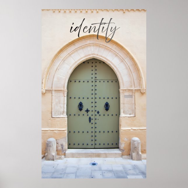 Identity Through the Moroccan Door Poster (Front)
