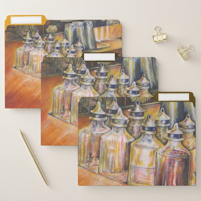 ideography of Golden Light File Folder (Set)