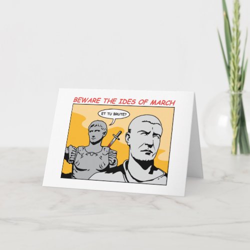 Ides of March Card